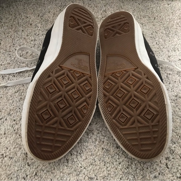 Converse Chuck Taylor II LunarionBlack and White Sneakers. Mens 8 - Picture 9 of 16